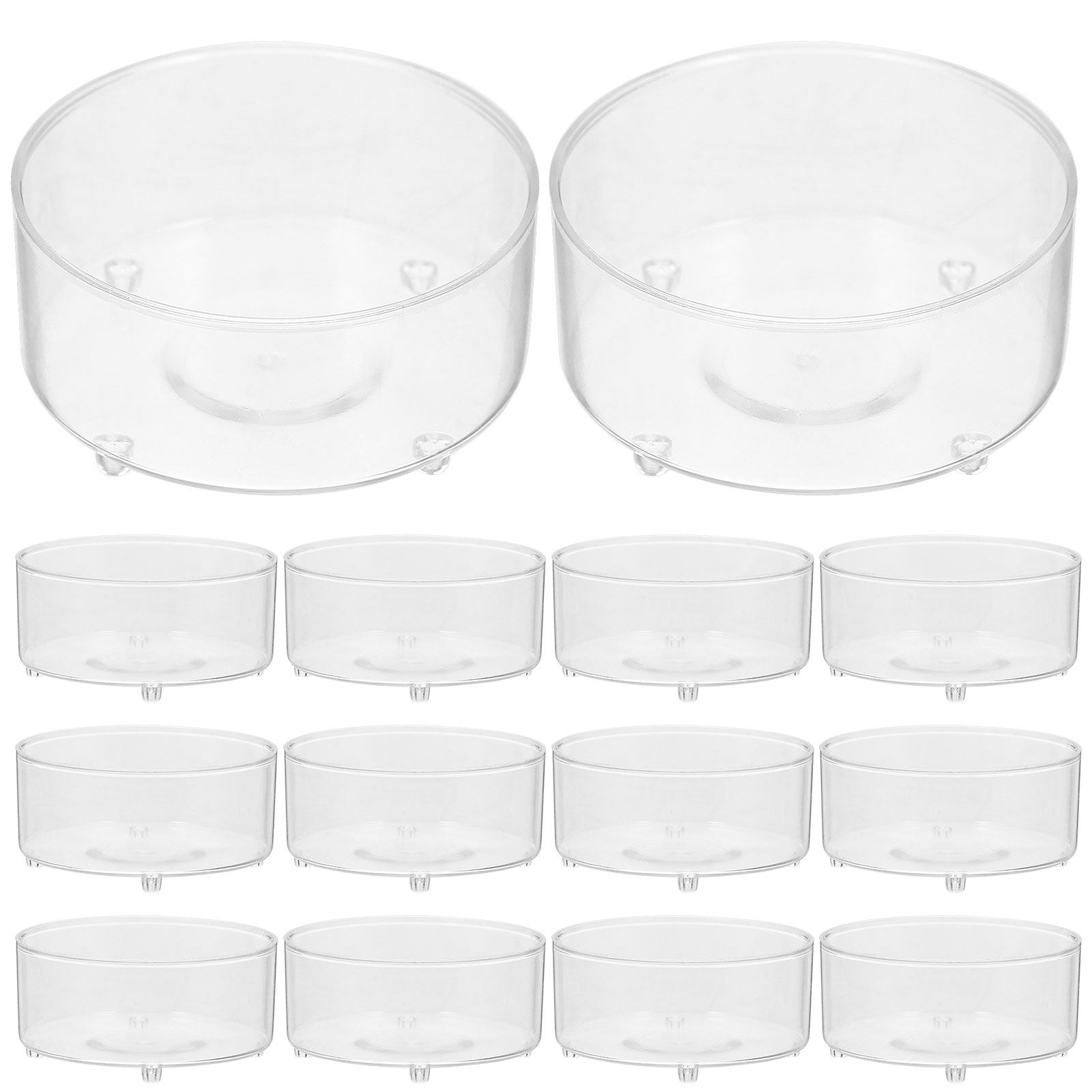 50Pcs Plastic Cups for Tealigh - Candle Supplies To Make Candles ulasan dan harga