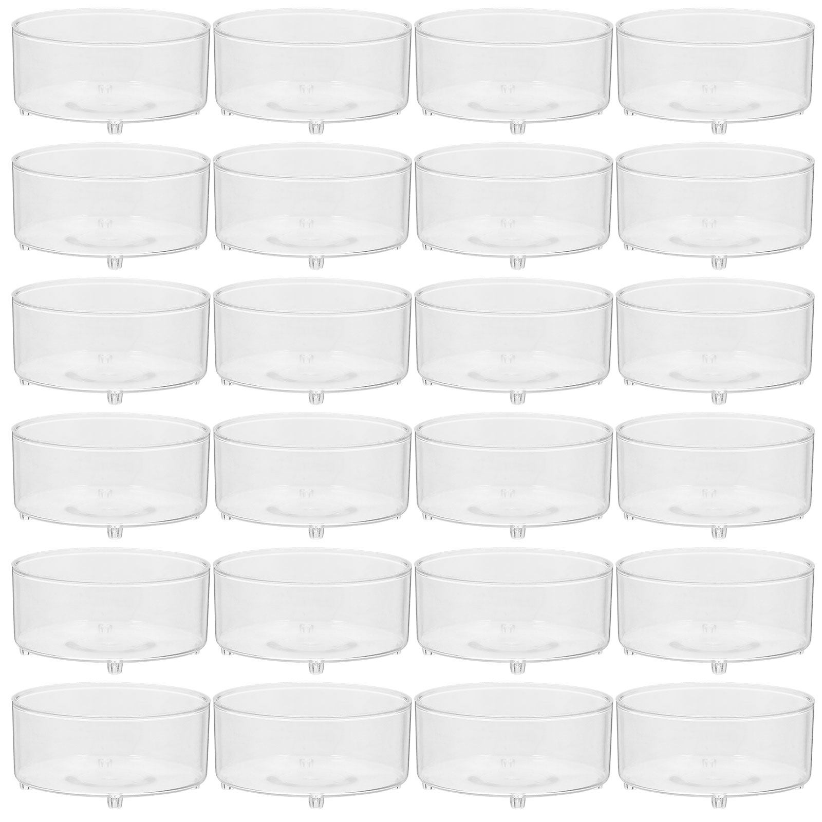 50Pcs Plastic Cups for Tealigh - Candle Supplies To Make Candles ulasan dan harga
