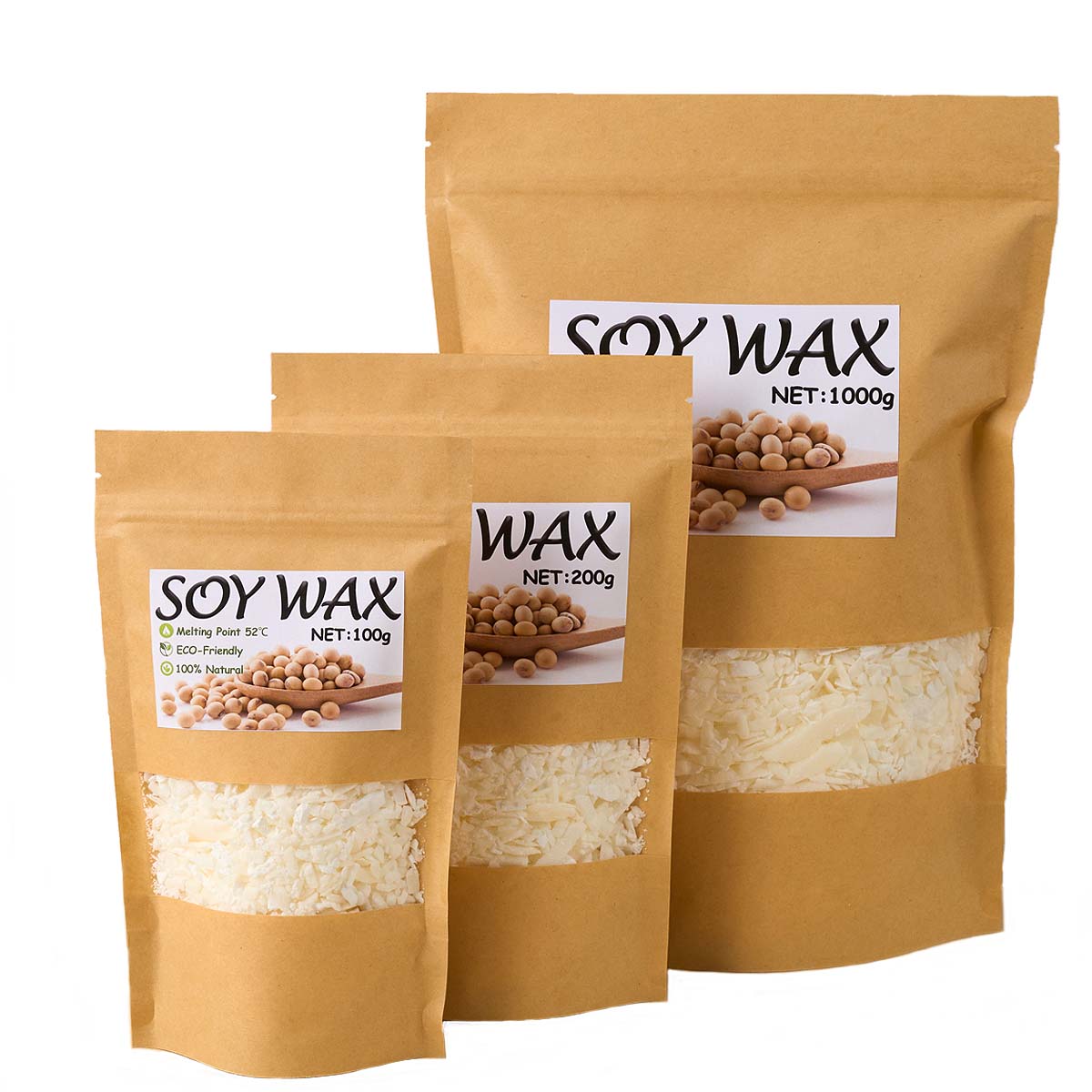1 Pounds Pure White Soy Wax Fo - Candle Supplies To Make Candles ulasan dan harga
