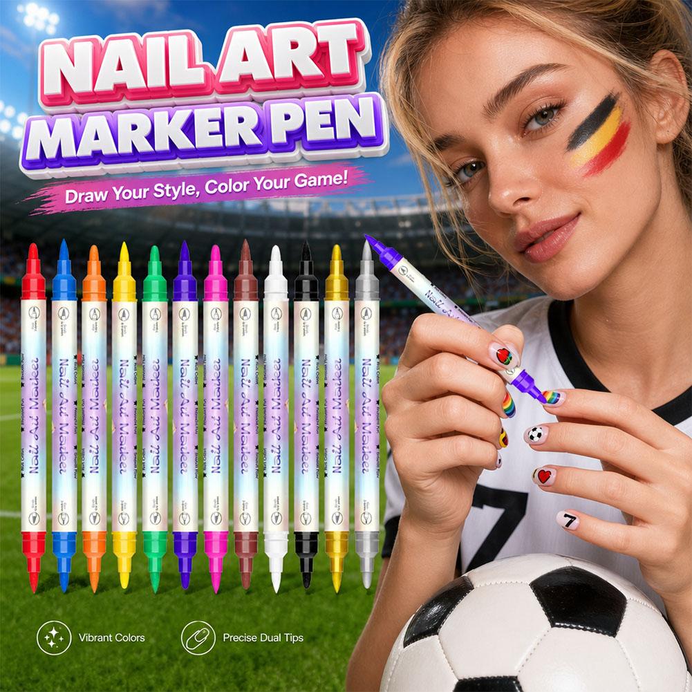 12/24 Colors Dual Tip Nail Art - Copic Marker Sketch ulasan dan harga
