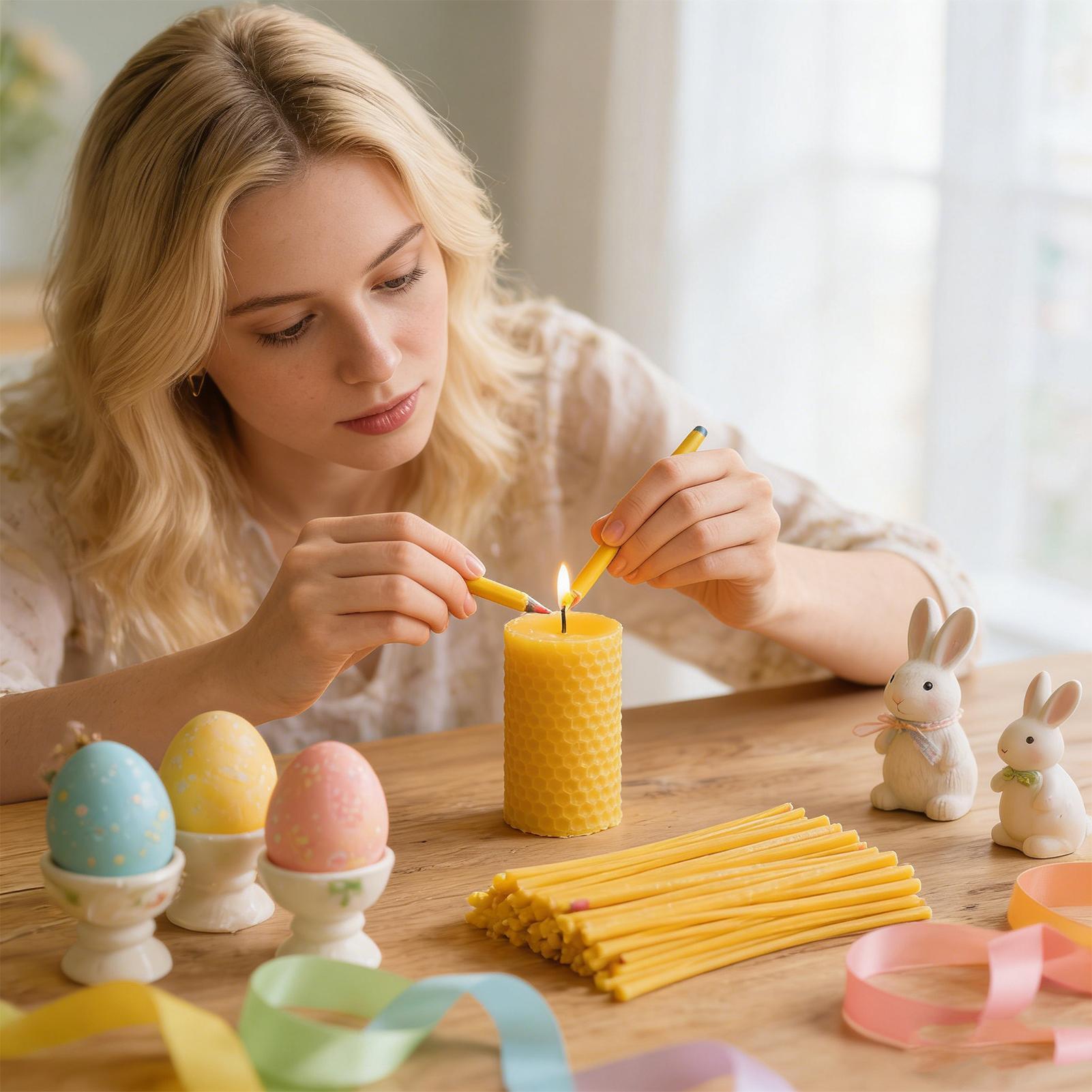 Egg Decorating Beeswax Sticks  - Candle Supplies To Make Candles ulasan dan harga