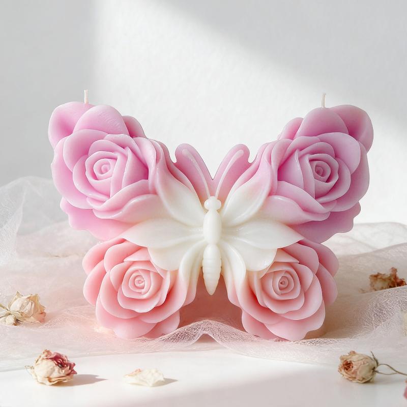 DIY Rose Butterfly Form Silico - Candle Supplies To Make Candles ulasan dan harga