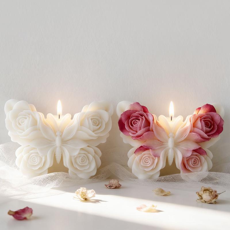 DIY Rose Butterfly Form Silico - Candle Supplies To Make Candles ulasan dan harga