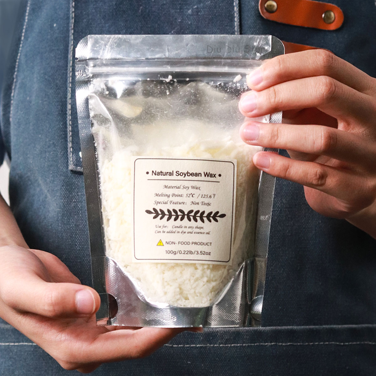 1KG Natural Soy Wax Granular S - Candle Supplies To Make Candles ulasan dan harga